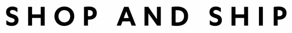 Shop and Ship logo